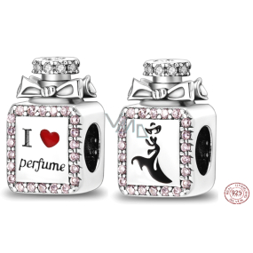 Zawieszka ze srebra próby 925 Parfum, koralik do bransoletki z charmsów