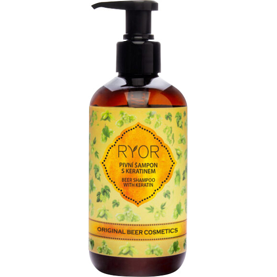 Ryor szampon piwny z keratyną, 250 ml