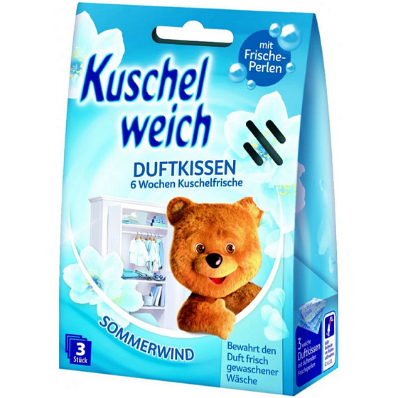 Kuschelweich woreczki zapachowe do szafy Letni wietrzyk 3 szt.