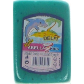 Abella Kids Delfi gąbka kąpielowa 11 x 7 x 4 cm różne kolory 1 sztuka