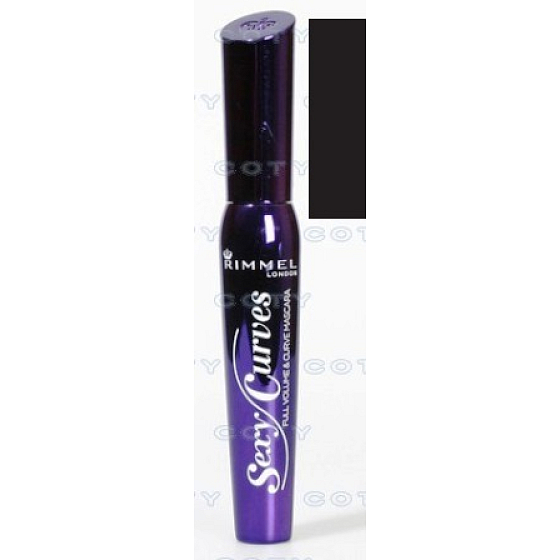 Rimmel London Sexy Curves Řasenka černá s trojitě zakřiveným kartáčkem 8 ml