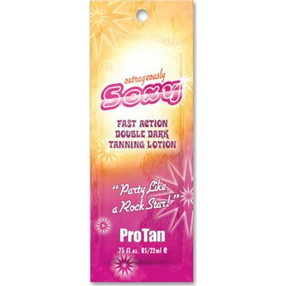 Pro Tan Outrageously Sexy tělové mléko pro opalování v soláriu 22 ml