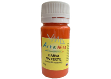 Art e Miss Farba do jasnych tkanin 64 Pomarańczowa 40 g