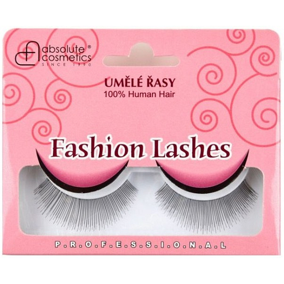 Absolute Cosmetics Fashion Lashes Umělé řasy černé 012 1 pár