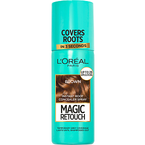 L'Oréal Magic Retouch Brown zakrytí odrostů, 75 ml