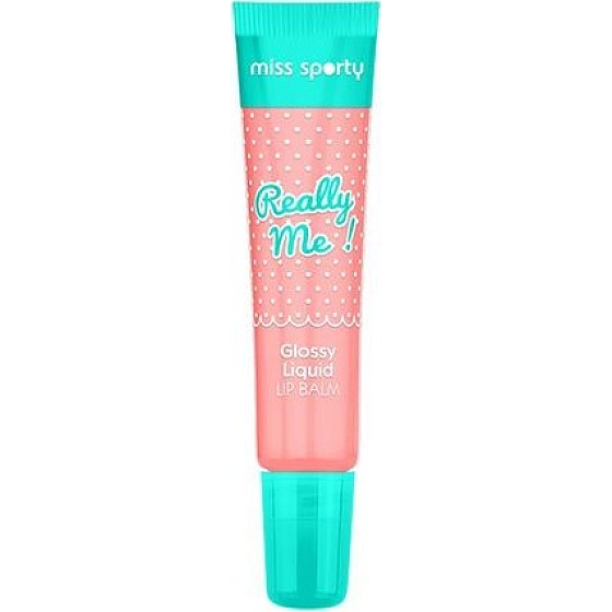 Miss Sporty Really Me! Glossy Liquid Lip Balm balzám na rty 004 Really Coral 10,5 ml