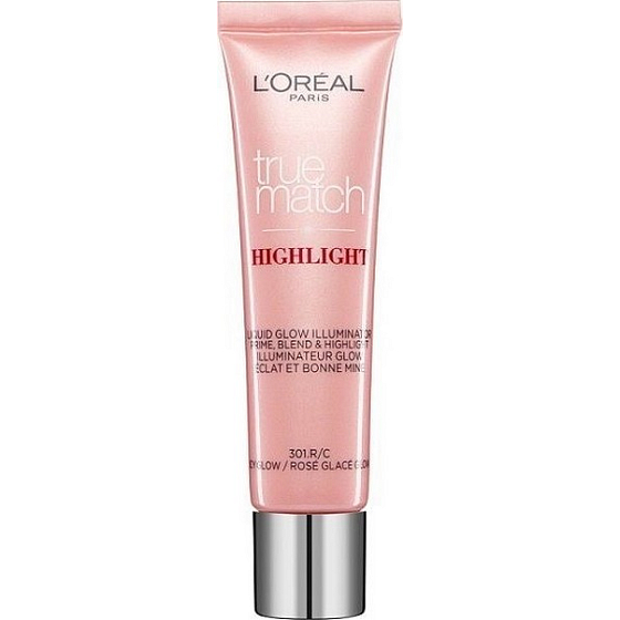 Loreal Paris True Match Hightlight tekutý rozjasňovač 301R Icy Glow 30 ml