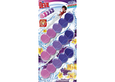 Dr. Devil WC Bicolor 5ball sunset blossom zawieszony blok WC, 3× 35 g