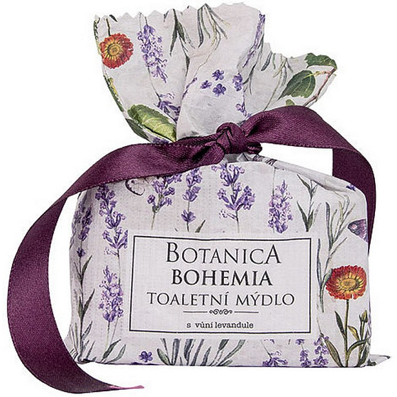 Bohemia Gifts Botanica Lawenda ręcznie wytwarzane mydło toaletowe 100 g