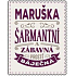 Albi Skládací taška na zip do kabelky se jménem Maruška 42 x 41 x 11 cm