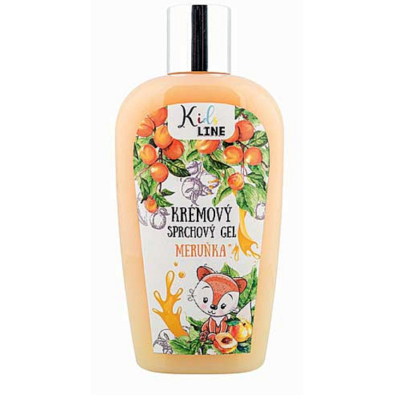 Bohemia Gifts Meruňka sprchový gel pro děti 3+ věk 250 ml