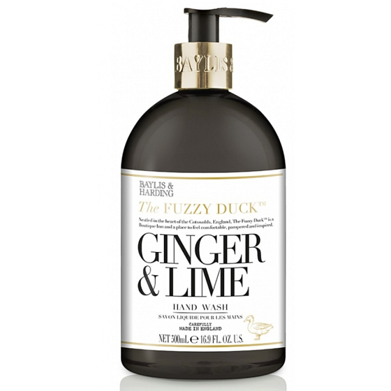 Baylis & Harding Men Zázvor a Limetka tekuté mýdlo na ruce dávkovač 500 ml