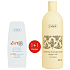 Ziaja Sun SPF 50+ antioxidační krém s vitamínem C 50 ml + Arganový olej krémové sprchové mýdlo 500 ml, duopack