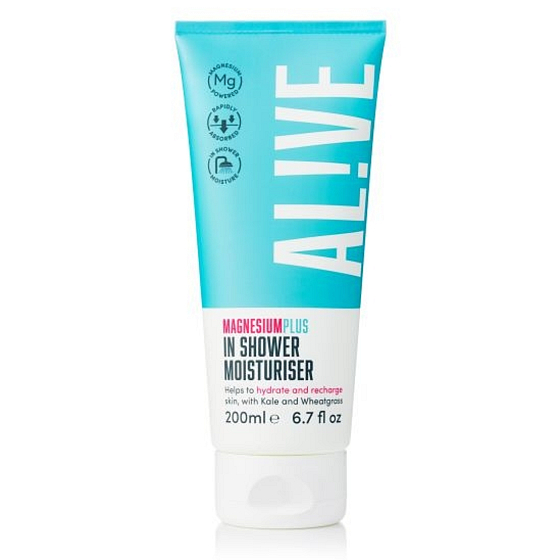 Alive Magnesium Plus magnéziové tělové mléko do sprchy 200 ml