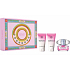Versace Bright Crystal toaletní voda pro ženy 50 ml + tělové mléko 50 ml + sprchový gel 50 ml, dárková sada