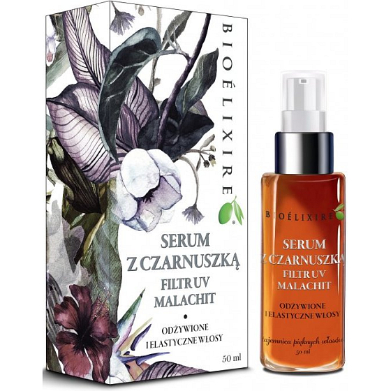 Bioelixire Černucha Setá sérum na vlasy pro slabé, zničené, vypadávající vlasy 50 ml