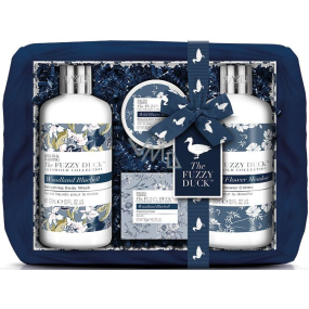 Baylis & Harding Cotswold kwiaty żel do mycia 300 ml + żel pod prysznic 300 ml + mydło 150 g + kryształki do kąpieli 100 g + koszyk, zestaw kosmetyków dla kobiet