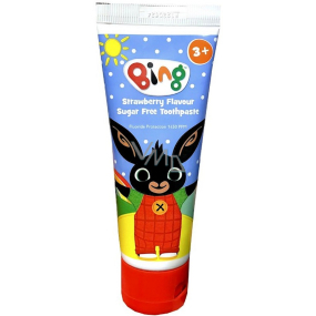 Bing Jahod zubní pasta pro děti 75 ml Bing Jahod zubní pasta pro děti 75 ml