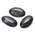 Obsidian czarny miód naturalny kamień około 8 x 6 cm 1 sztuka, kamień ochrony