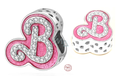 Charm Srebrna 925 Barbie, koralik na bransoletkę film