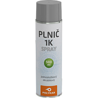 Polykar 1K wypełniacz jednoskładnikowy akrylowy w sprayu, szary, 500 ml