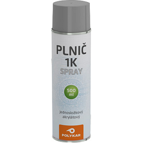 Polykar 1K wypełniacz jednoskładnikowy akrylowy w sprayu, szary, 500 ml