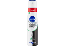 Nivea Black & White Invisible Fresh antiperspirant ve spreji, 250 ml
