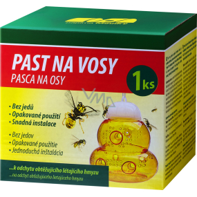 PAPÍRNA MOUDRÝ Past na vosy závěsná nádobka PAPÍRNA MOUDRÝ Past na vosy závěsná nádobka