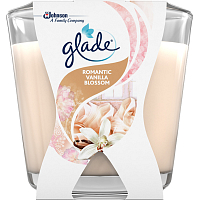 Glade świeca zapachowa Maxi Romantic Vanilla Blossom, 204 g