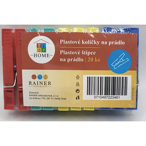 Tidy Home plastikowe klamerki do prania 20 szt.