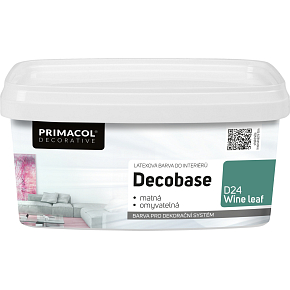 Primacol Decorative Decobase zmywalna farba malarska, D24 Wine Leaf, 1 l