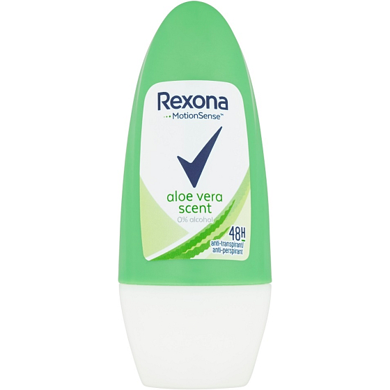 Rexona Aloe Vera kuličkový antiperspirant deodorant roll-on pro ženy 50 ml