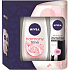 Nivea Visible Rose antiperspirant sprej 150 ml + Harmony Time sprchový gel 250 ml pro ženy kosmetická sada