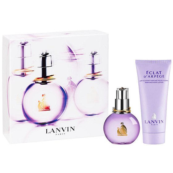 Lanvin Eclat D'Arpege parfémovaná voda pro ženy 50 ml + tělové mléko 100 ml, dárková sada