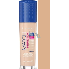 Rimmel London Match Perfection Foundation SPF20 podkład 200 Soft Beige 30 ml