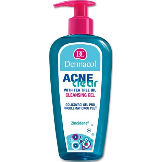 Dermacol Acneclear Cleansing Gel żel do demakijażu dla cery problematycznej 200 ml