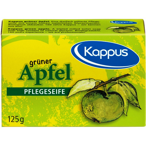 Kappus Apfel - Jablko toaletní mýdlo 125 g
