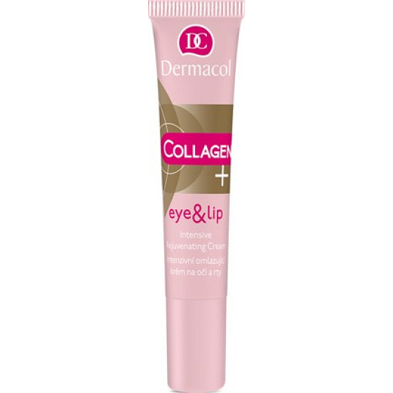 Dermacol Collagen Plus Intensive Rejuvenating intensywnie odmładzający krem pod oczy i usta 15 ml