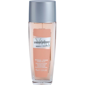Enrique Iglesias Deeply Yours Woman parfémovaný deodorant sklo 75 ml Tester