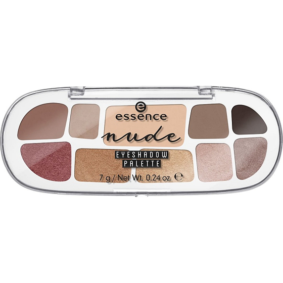 Essence Nude Eyeshadow Palette paletka očních stínů 7 g