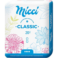 Micci Classic damskie wkładki, 20 szt.