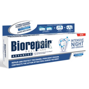 Biorepair Advanced Intensive Night pasta do zębów do remineralizacji szkliwa i świeżego oddechu 75 ml