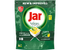 Jar Original All in One Cytrynowe kapsułki do zmywarki 67 sztuk