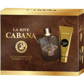 La Rive Cabana toaletní voda 90 ml + sprchový gel 100 ml, dárková sada pro muže