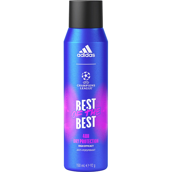 Adidas UEFA Champions League Best of The Best dezodorant w sprayu dla mężczyzn 150 ml