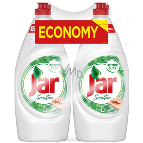 Jar Sensitive Tea Tree & Mint prostředek na ruční mytí nádobí 2 x 900 ml, duopack