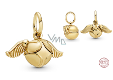 Charm Srebrny 925 Harry Potter Złotko, zawieszka na bransoletkę