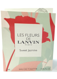 Lanvin Les Fleurs Sweet Jasmine toaletní voda pro ženy 2 ml s rozprašovačem, odstřik