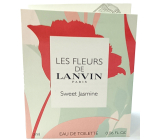 Lanvin Les Fleurs Sweet Jasmine toaletní voda pro ženy 2 ml s rozprašovačem, odstřik