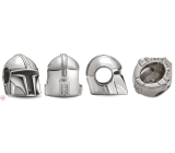 Zawieszka ze srebra próby 925 Marvel Star Wars Helm Mandoloriana, koralik do bransoletki